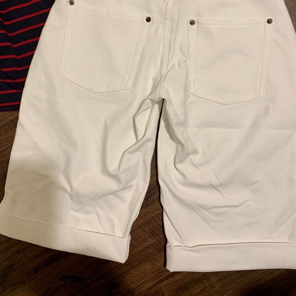 HUE BOYFRIEND SHORT , WHITE , XS - Picture 6 of 8